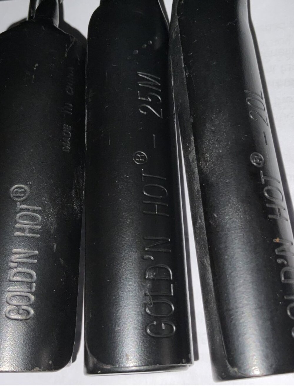 3 Gold 'N Hot Marcel Pro Curling Irons